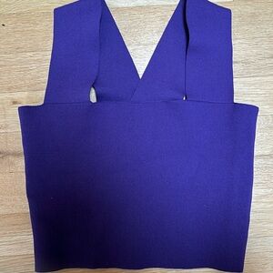 LF the Brand Square Neck Crop Tank in Lilac |purple M